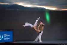 В Баку прошла церемония открытия Кубка мира FIG по прыжкам на батуте и тамблингу (ФОТОРЕПОРТАЖ)