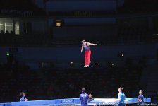 Квалификационные соревнования мужчин и женщин по прыжкам на батуте и тамблингу на Кубке мира FIG в Баку (ФОТОРЕПОРТАЖ)