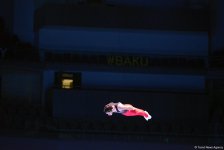 Квалификационные соревнования мужчин и женщин по прыжкам на батуте и тамблингу на Кубке мира FIG в Баку (ФОТОРЕПОРТАЖ)