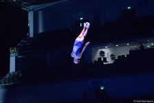 Квалификационные соревнования мужчин и женщин по прыжкам на батуте и тамблингу на Кубке мира FIG в Баку (ФОТОРЕПОРТАЖ)