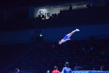 Квалификационные соревнования мужчин и женщин по прыжкам на батуте и тамблингу на Кубке мира FIG в Баку (ФОТОРЕПОРТАЖ)