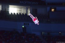 Квалификационные соревнования мужчин и женщин по прыжкам на батуте и тамблингу на Кубке мира FIG в Баку (ФОТОРЕПОРТАЖ)