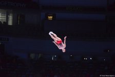 Квалификационные соревнования мужчин и женщин по прыжкам на батуте и тамблингу на Кубке мира FIG в Баку (ФОТОРЕПОРТАЖ)