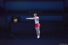 Квалификационные соревнования мужчин и женщин по прыжкам на батуте и тамблингу на Кубке мира FIG в Баку (ФОТОРЕПОРТАЖ)