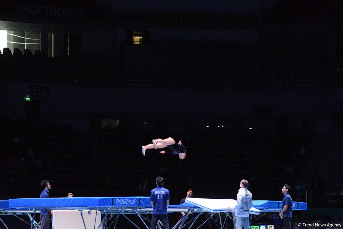 Квалификационные соревнования мужчин и женщин по прыжкам на батуте и тамблингу на Кубке мира FIG в Баку (ФОТОРЕПОРТАЖ 2)