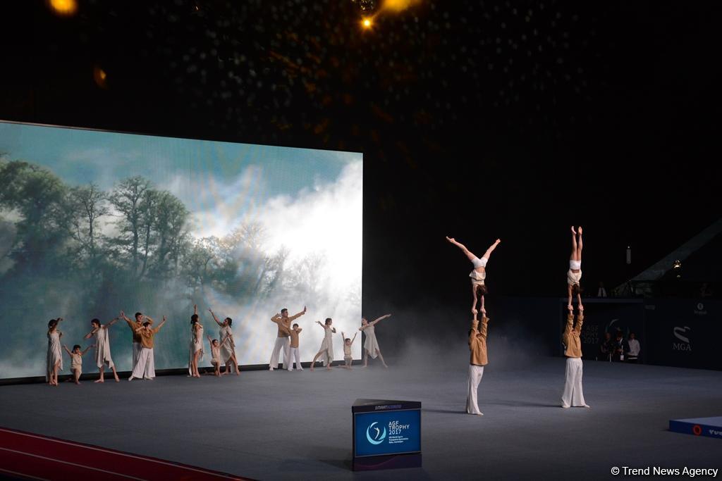 В Баку прошла церемония открытия Кубка мира FIG по прыжкам на батуте и тамблингу (ФОТОРЕПОРТАЖ)