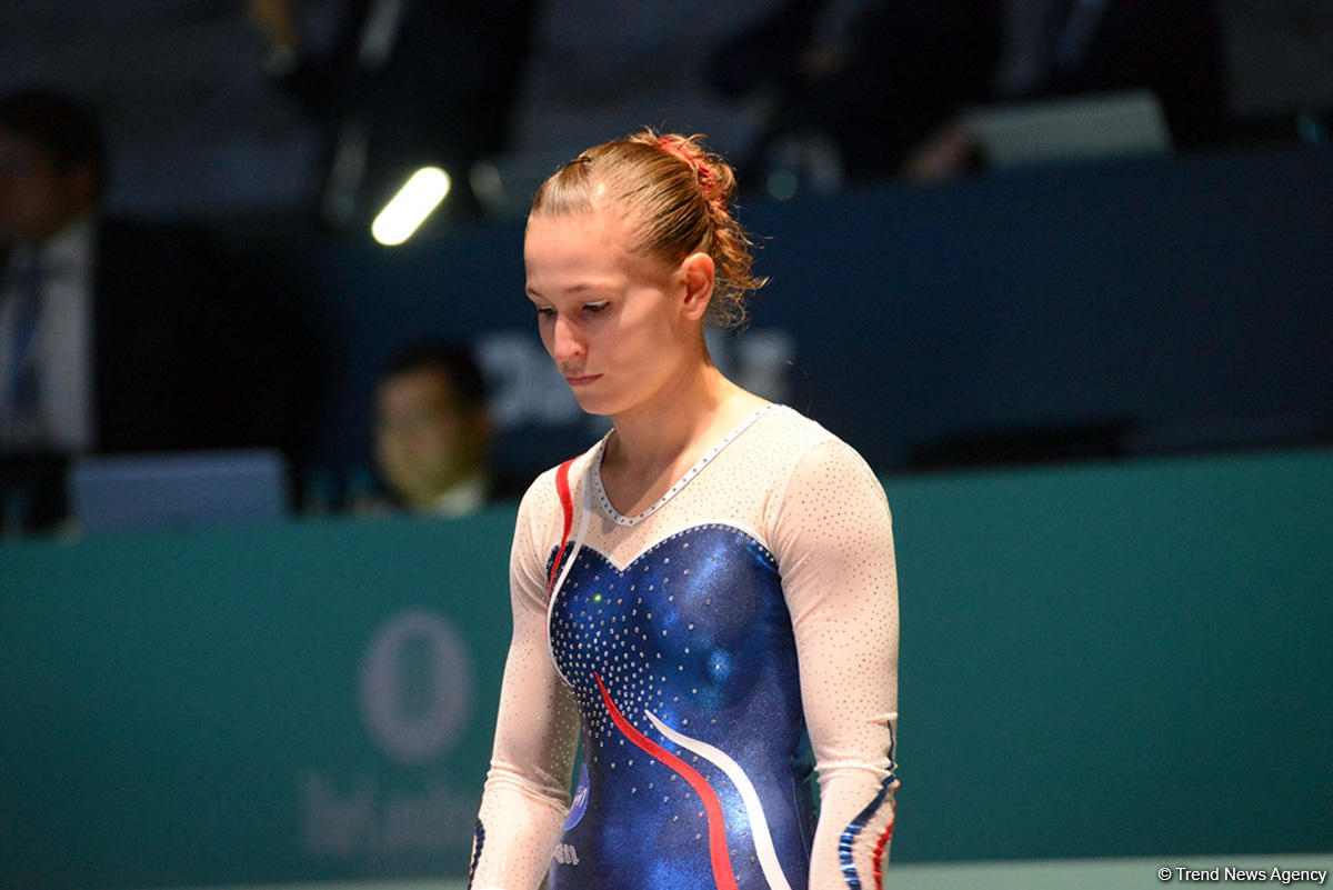 Квалификационные соревнования мужчин и женщин по прыжкам на батуте и тамблингу на Кубке мира FIG в Баку (ФОТОРЕПОРТАЖ)