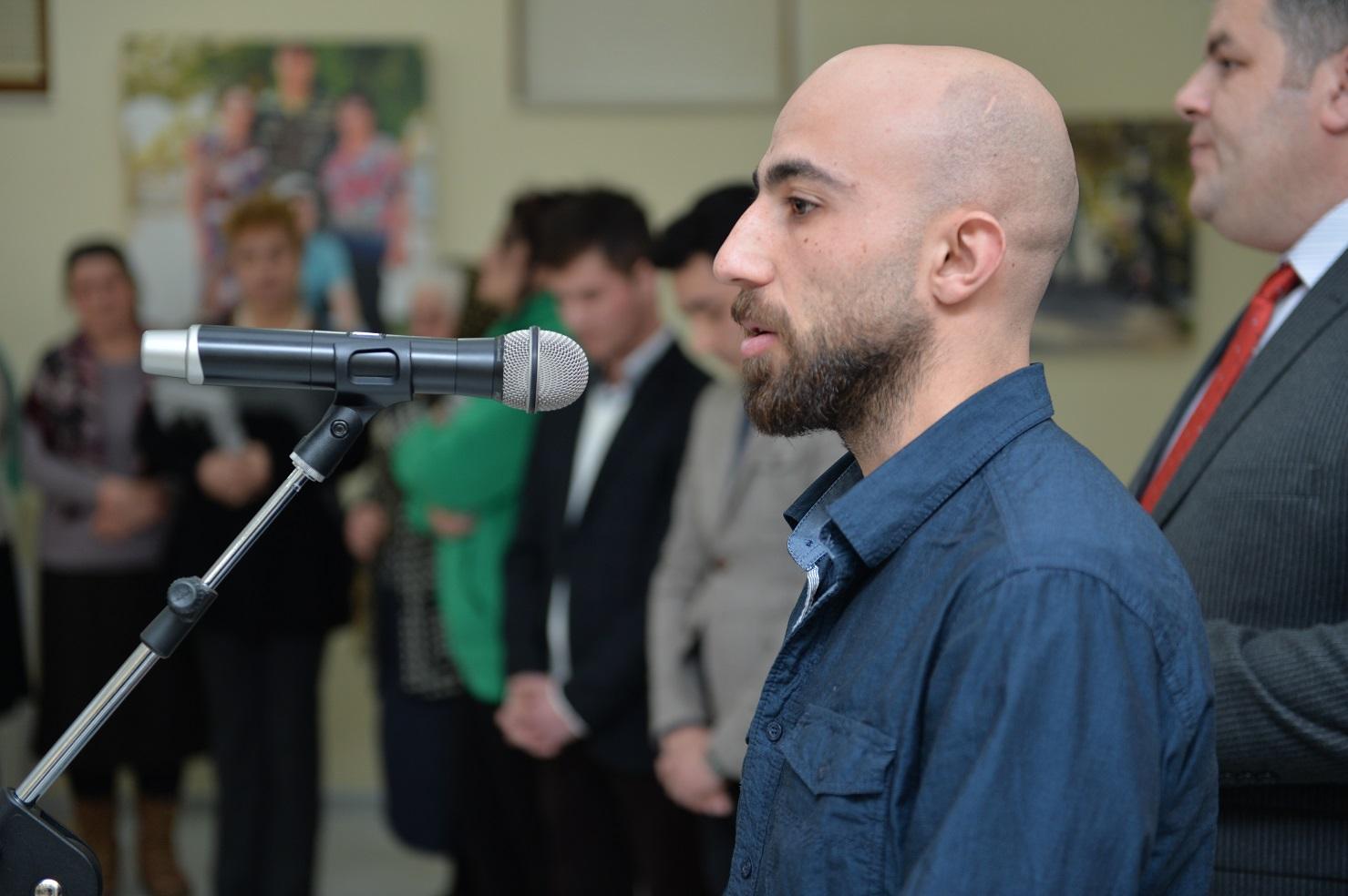 В Шамахе презентовано издание о жизни и творчестве скульптора – шехида Самира Качаева  (ФОТО)