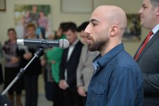 В Шамахе презентовано издание о жизни и творчестве скульптора – шехида Самира Качаева  (ФОТО)