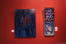 Любимый художник экс-президента США и звезд Голливуда представил в Баку "The observer is the observed" (ФОТО)