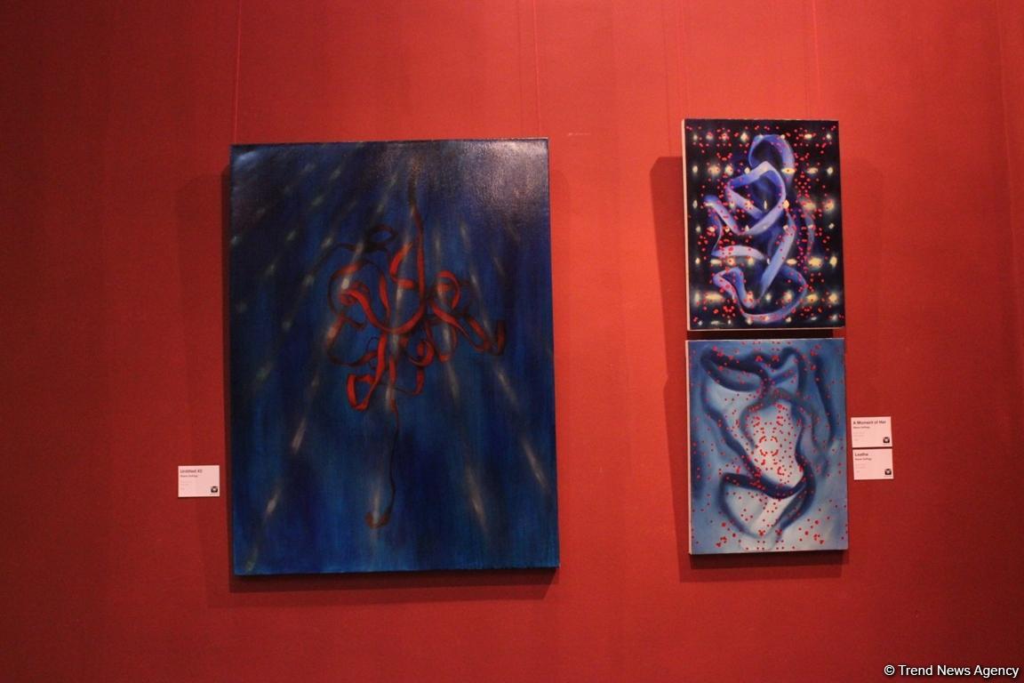 Любимый художник экс-президента США и звезд Голливуда представил в Баку "The observer is the observed" (ФОТО)