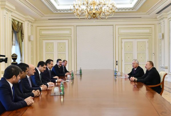 Президент Ильхам Алиев принял министра продовольствия, сельского хозяйства и животноводства Турции  (ФОТО)