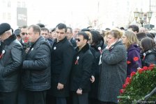 В  Баку прошло всенародное шествие в связи с 25-й годовщиной Ходжалинского геноцида (ФОТО)