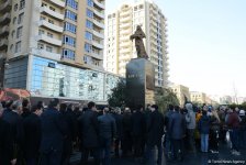 В  Баку прошло всенародное шествие в связи с 25-й годовщиной Ходжалинского геноцида (ФОТО)