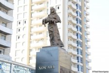 В  Баку прошло всенародное шествие в связи с 25-й годовщиной Ходжалинского геноцида (ФОТО)