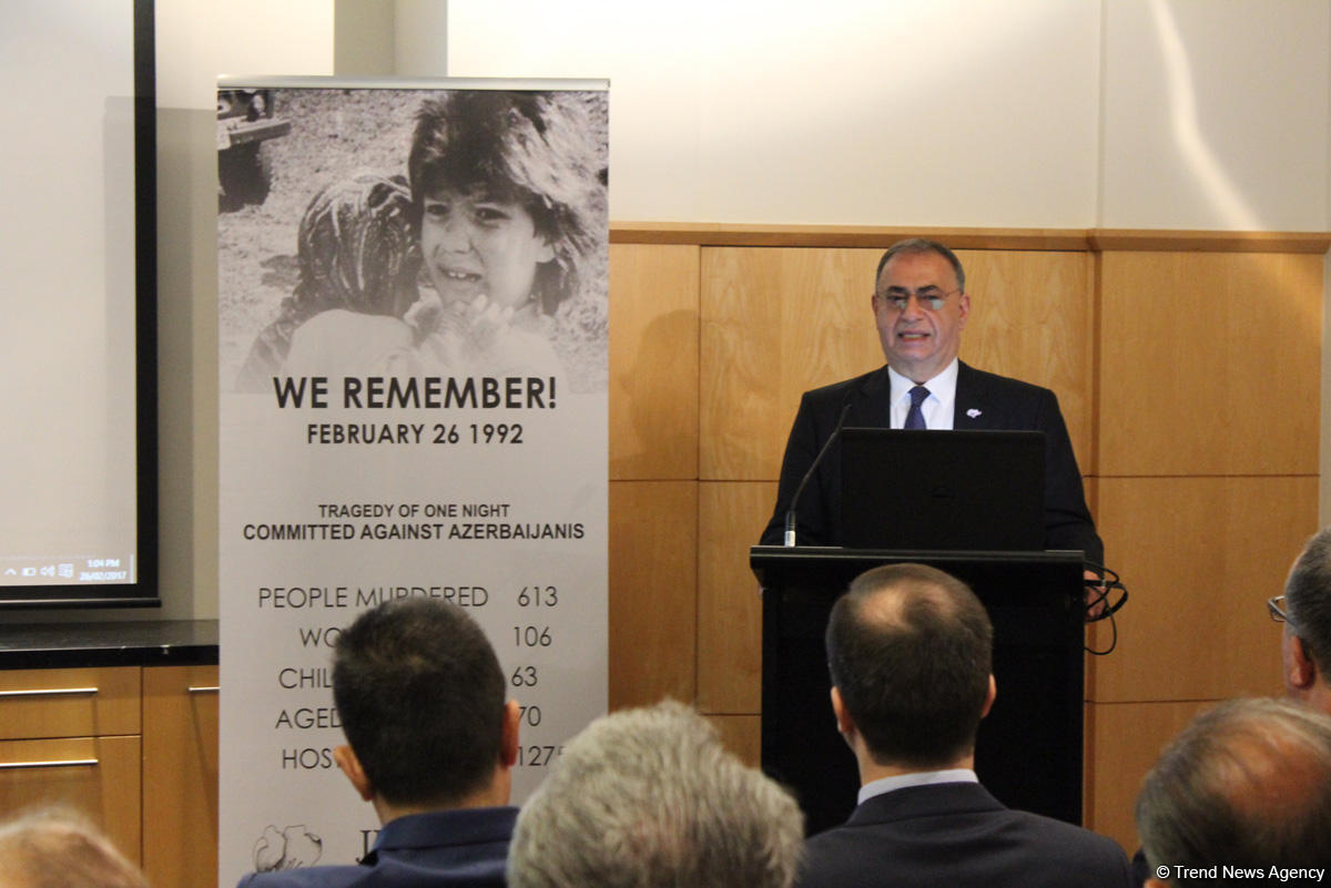 В Сиднее почтили память жертв Ходжалинского геноцида (ФОТО)