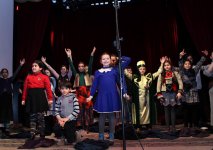 Детский театр-студия "Гюнай"  представила спектакль "Ходжалы"  (ФОТО)