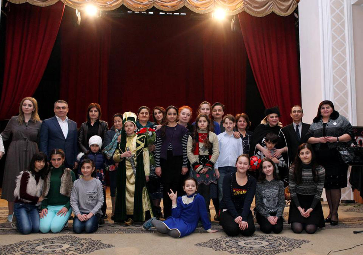 Детский театр-студия "Гюнай"  представила спектакль "Ходжалы"  (ФОТО)
