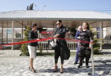 Первый вице-президент Азербайджана Мехрибан Алиева приняла участие в открытии детсада-яслей в поселке Пиршаги (ФОТО)