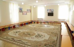 Первый вице-президент Азербайджана Мехрибан Алиева приняла участие в открытии детсада-яслей в поселке Пиршаги (ФОТО)