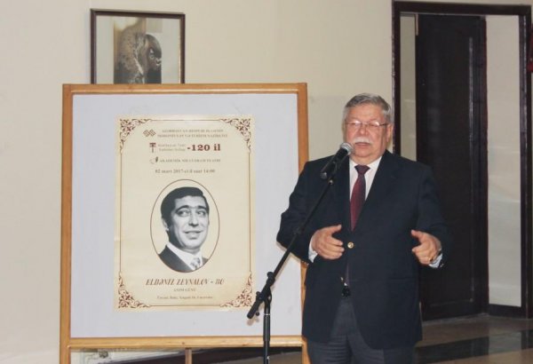 Театральные деятели отметили юбилей Эльданиза Зейналова (ФОТО)