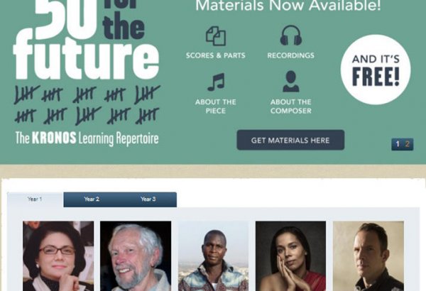 Произведения азербайджанского композитора в мировом турне Kronos Quartet