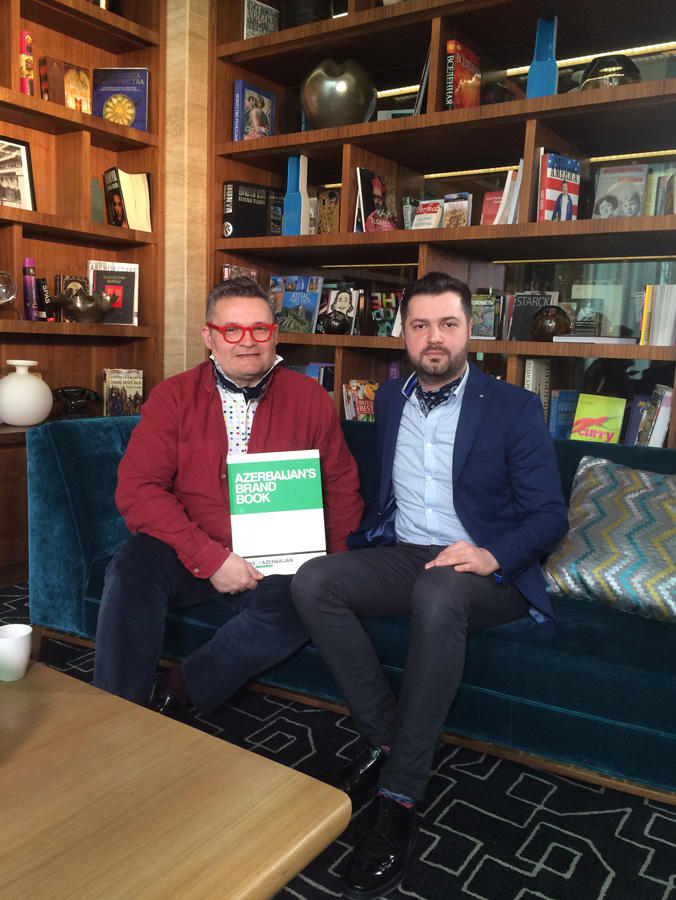 Александр Васильев в гостях у известного азербайджанского телеведущего (ФОТО/ВИДЕО)