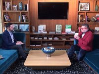 Александр Васильев в гостях у известного азербайджанского телеведущего (ФОТО/ВИДЕО)