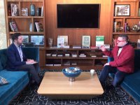 Александр Васильев в гостях у известного азербайджанского телеведущего (ФОТО/ВИДЕО)