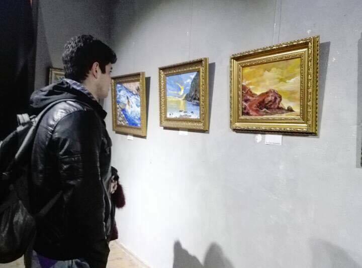 В Баку открылась выставка Бориса Щетинкина "Несовременный взгляд" (ФОТО)