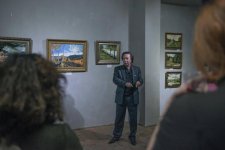 В Баку открылась выставка Бориса Щетинкина "Несовременный взгляд" (ФОТО)