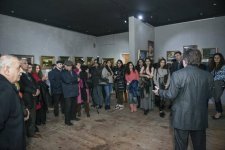 В Баку открылась выставка Бориса Щетинкина "Несовременный взгляд" (ФОТО)