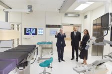 Президент Ильхам Алиев и Первая леди Мехрибан Алиева приняли участие в открытии «Центра сердца» (ФОТО)
