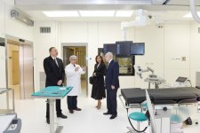 Президент Ильхам Алиев и Первая леди Мехрибан Алиева приняли участие в открытии «Центра сердца» (ФОТО)