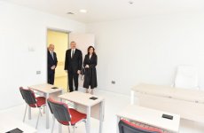 Президент Ильхам Алиев и Первая леди Мехрибан Алиева приняли участие в открытии «Центра сердца» (ФОТО)