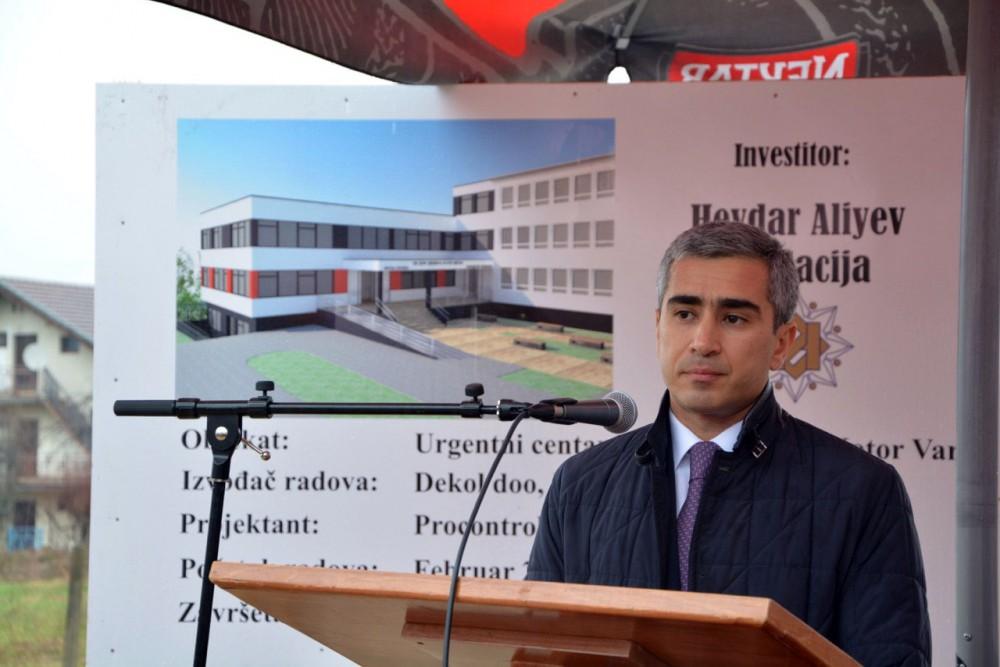 В Боснии и Герцеговине заложен фундамент Центра скорой медпомощи, который будет построен при поддержке Фонда Гейдара Алиева (ФОТО)