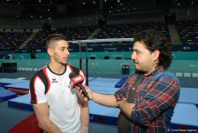 Большое количество конкурентов не должно мешать достойно выступить - азербайджанский гимнаст (ФОТО)