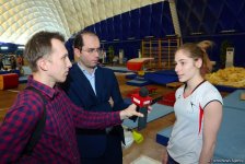 Азербайджанские гимнастки постараются достойно выступить на Кубке мира в Баку - главный тренер (ФОТО)
