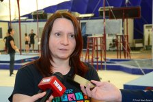 Азербайджанские гимнастки постараются достойно выступить на Кубке мира в Баку - главный тренер (ФОТО)