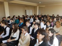 Олимпиады по русскому языку в Евлахе и Мингячевире (ФОТО)