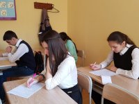 Олимпиады по русскому языку в Евлахе и Мингячевире (ФОТО)