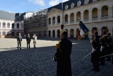 В Париже состоялась  церемония официальной встречи Президента Азербайджана (ФОТО)