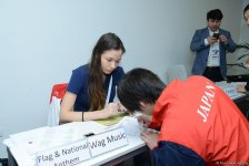 Делегации различных стран проходят аккредитацию на Кубок мира по спортивной гимнастике в Баку (ФОТОРЕПОРТАЖ)