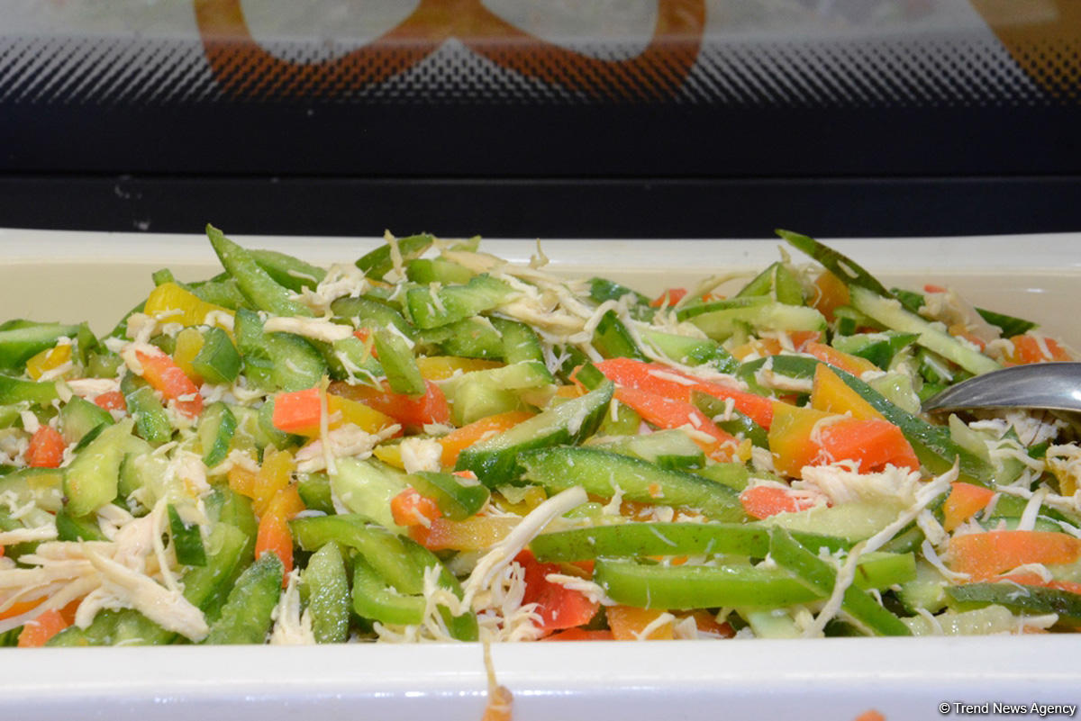 Чем питаются спортсмены на Кубке мира по спортивной гимнастике в Баку (ФОТОРЕПОРТАЖ)