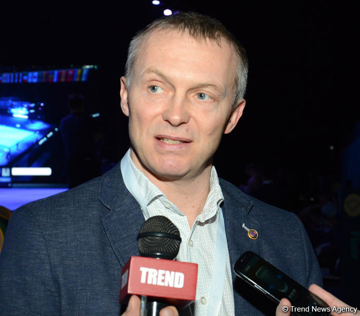 FIG: Фраза "Федерация гимнастики Азербайджана организовала соревнования" является знаком качества