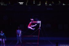 Азербайджанские гимнастки вышли в финал Кубка мира в соревнованиях на разновысоких брусьях  (ФОТО)