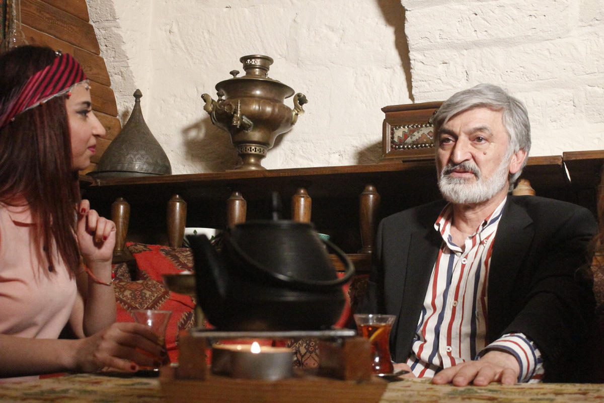 Вахтанг Кикабидзе и Шамиль Сулейманлы в телепроекте "Дом кино" (ВИДЕО, ФОТО)