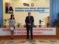 В Ширване состоялась Олимпиада по русскому языку (ФОТО)