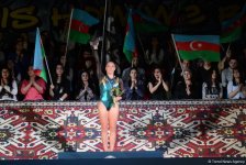 Лучшие моменты третьего дня соревнований Кубка мира по спортивной гимнастике в Баку (ФОТОРЕПОРТАЖ)