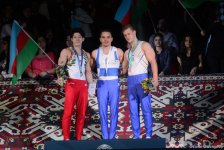 Лучшие моменты третьего дня соревнований Кубка мира по спортивной гимнастике в Баку (ФОТОРЕПОРТАЖ)